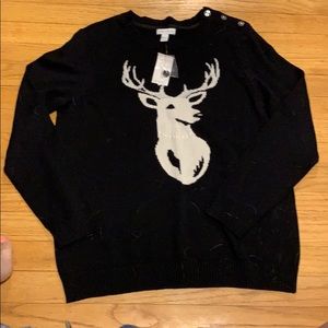 Charter club deer sweater